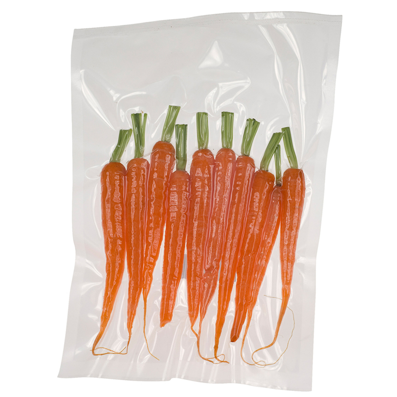 Bolsas de sellador de aspiradoras de carne y vegetal de comida compugnable comercialmente
