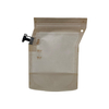 Bolsa de filtro portátil reciclable para preparar café con oreja y pico colgantes