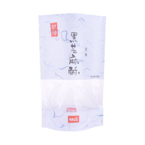 Bolsas de embalaje de paquete de té Zipllock UV Bolsas laterales Bolsas de anacardos Material de embalaje