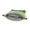 Bolsa de empaquetado de té de pie compostable con ventana
