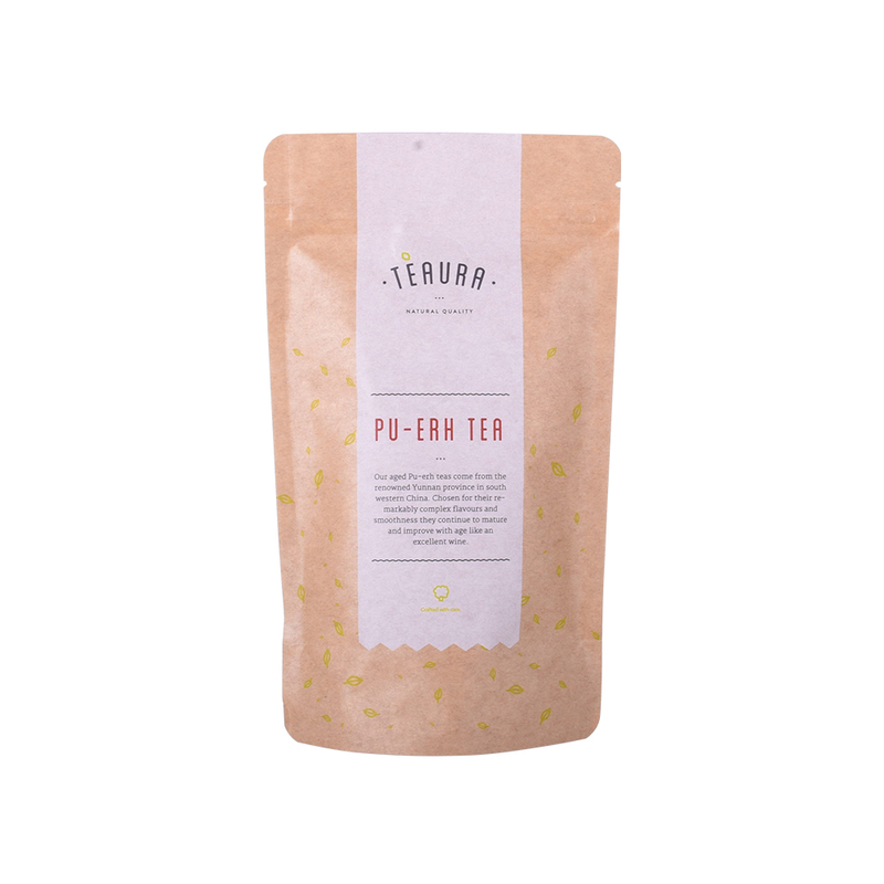 Bolsas de té Ziplock compostables biodegradables de las mejores marcas que empaquetan con el diseño del logotipo