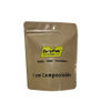 Bolsas de café compostables para el hogar totalmente 100% ecológicas bio con válvula