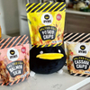 Bolsas de pie compostable para papas fritas del hogar con impreso personalizado