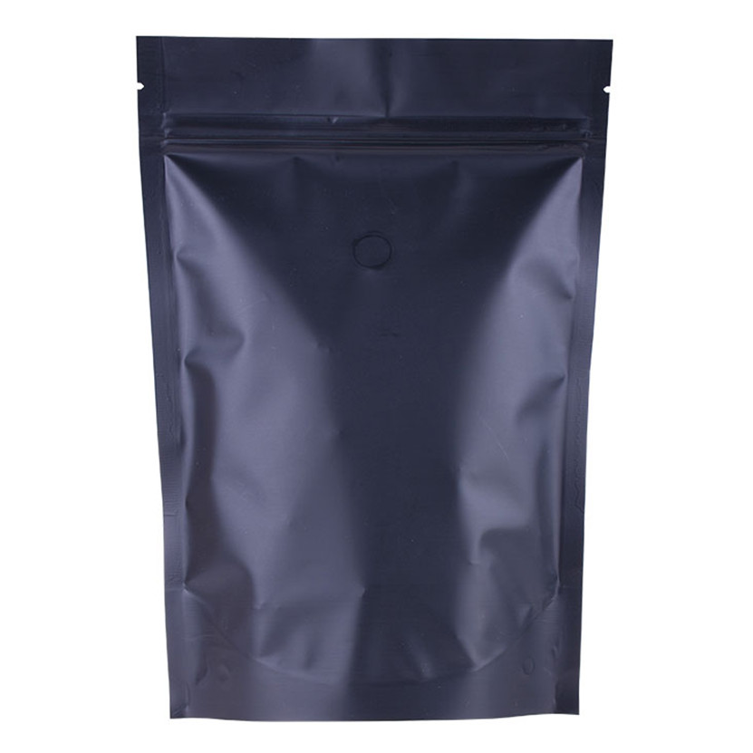 Bolso de bolsa de pie biodegradable para comida y paquete de té y café