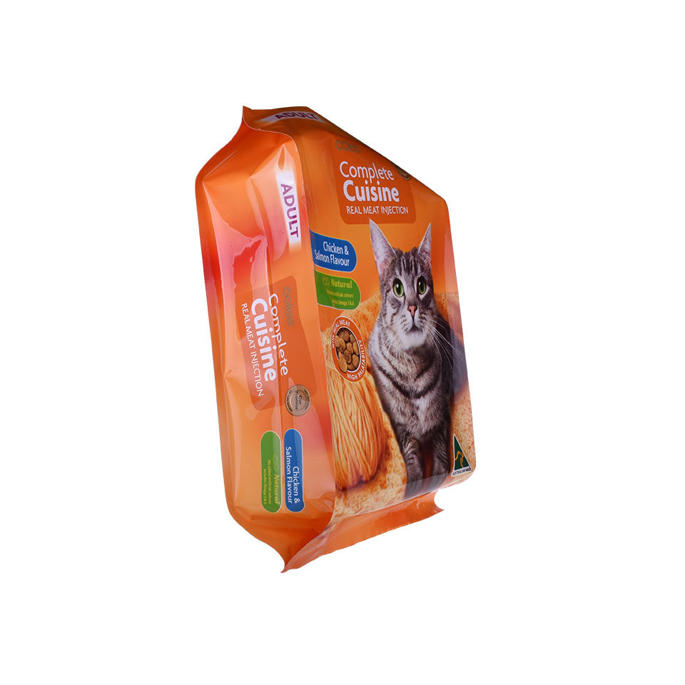 La alimentación plástica impresa personalizada del animal doméstico empaqueta el proveedor al por mayor del bolso del paquete de la comida para gatos