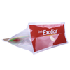 Bolsa de embalaje de alimentación de pesca con cremallera superior de papel de aluminio con cremallera deslizante