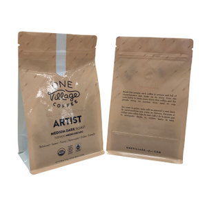 Embalaje de diseño de café K-Seal personalizado con sello térmico