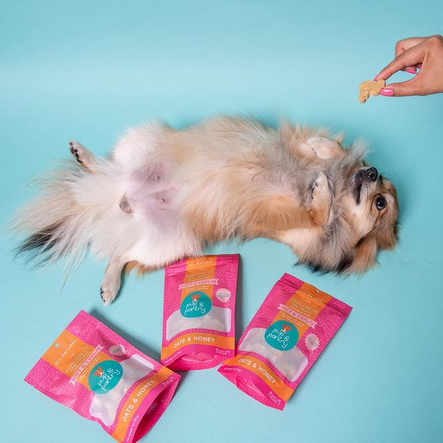 Impresión digital 100% biodegradable que se levanta bolsas de alimentos para perros con ventana helada