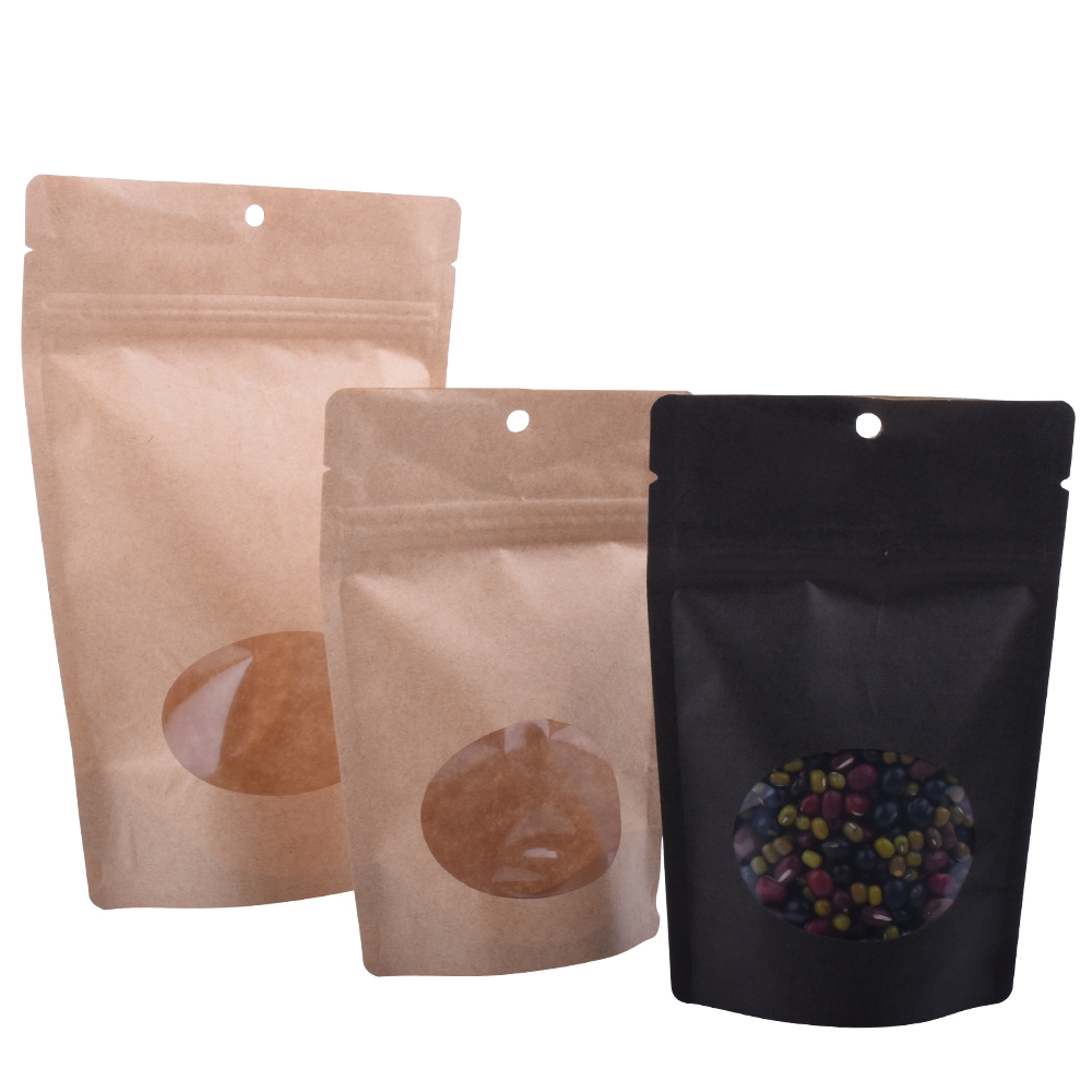 No se imprimen las bolsas de café negras mate con cierre de cremallera de 100 g con bolsa de empaquetado al por mayor de válvula