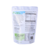 Bolsa verde reciclable de proteína de suero en polvo grande de 1 kg con impresión digital