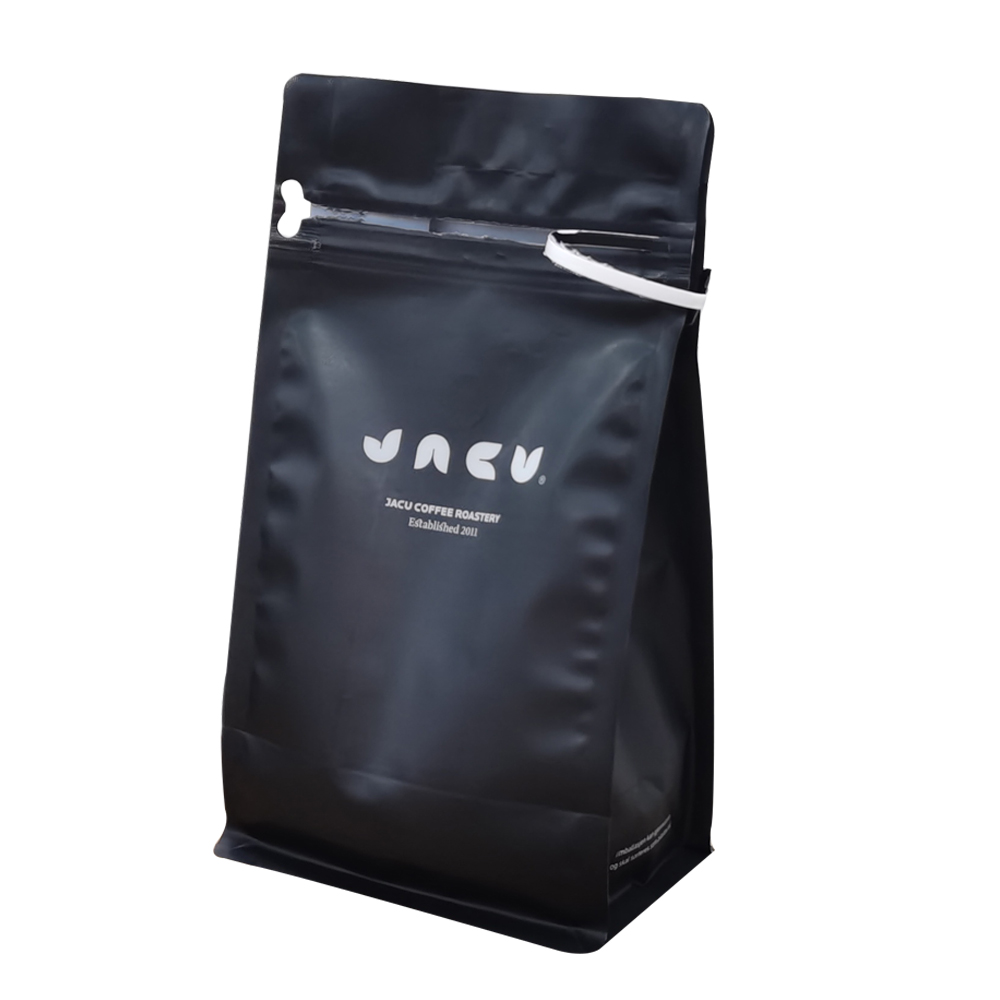 Comercio al por mayor 100 bolsas de café de fondo plano reciclable personalizado con válvula