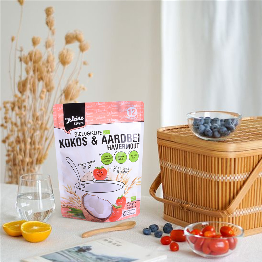 Compostable Ecológico Bolsas De Embalaje De Plástico De Barra De Granola