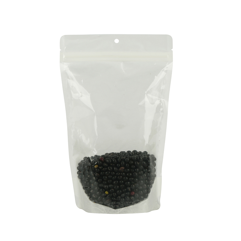 Bolsas De Café De Pie Transparentes Biodegradables Compostables Certificadas Canadá