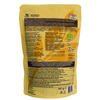 Embalaje de alimentos amarillos 100% reciclable bolsa de polvo de cúrcuma con cremallera