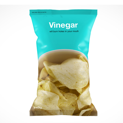 Bolsas de embalaje 100% compostables para patatas fritas