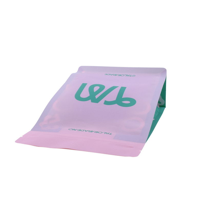Bolsa de café de celofán compostable impresa personalizada con válvula
